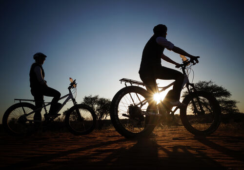E-Biking in the Kalahari